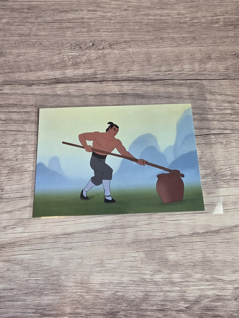 ✨️BUY 3 FOR $22 Li Shang, Mulan, 1998 Postcard